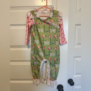 Pete & Lucy “Mr. & Mrs. Bunny” Ruffle Romper